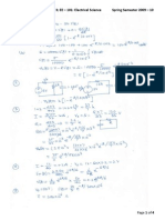 Solution of Tutorial Sheet No. 3 EE - 101: Electrical Science Spring Semester 2009 - 10