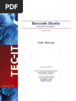 Barcode Studio 15 Manual en