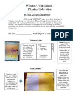 Portfolio Design Assignment