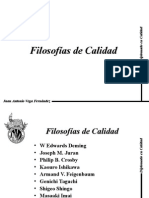 Filosofías de La Calidad