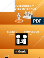 Proveedores y Clientes Internos