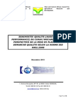 Rapport Diagnostic Qualite CORAF WECARD_vfDec2013