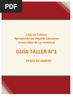 Guía taller N°1 CAPACTACIÓN CURRICULAR  20.01.15   14.00 hr