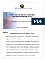 Harga Minyak Mentah Indonesia (ICP) PDF