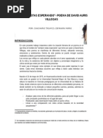 Cancharis Tasayco Deyanira - Poema Siempre Estas Esperando