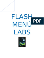 Flash Menú Labs