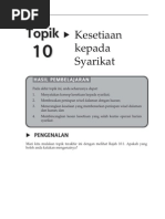 OUMM3203 Topik 6 Tanggungjawab Sosial Dan Organisasi