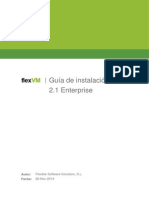 Guía de Instalación de FlexVM 2.1 Enterprise.