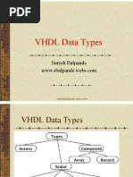 VHDL Data Types