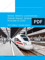 World: Electric Locomotives - Market Report. Analysis and Forecast To 2020
