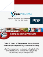LGM Pharma - Compounding Products