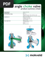 Mokveld-Product Sheet Axial Control Valve | PDF | Valve | Actuator