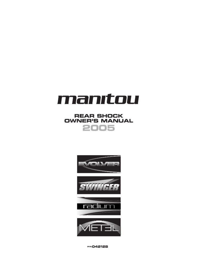 Manitou Manual PDF Pump Manufactured Goods photo