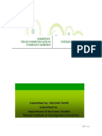 PTCL-Internship-Report-2010 