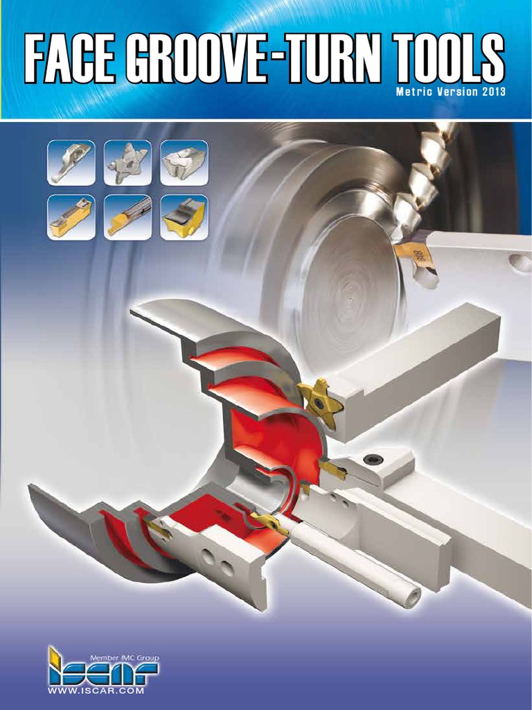 Iscar Face Grooving 7861759 Machining Diameter