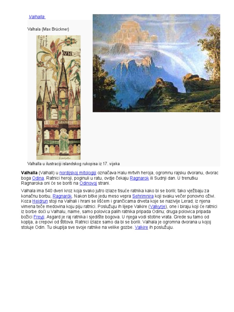 Valhalla | PDF
