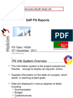 PS05 - PS Reports