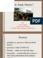Why Study History?: by Ms S. Angelo History Head Teacher East Hills Girls Technology High School