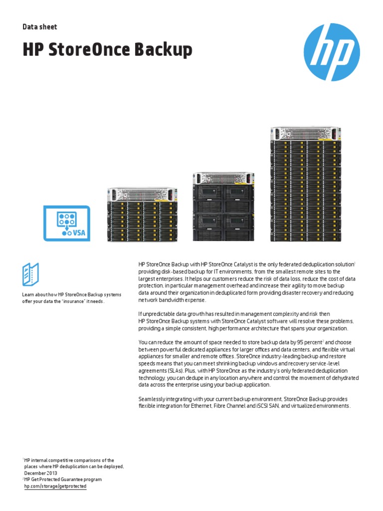 Hp Storeonce Backup _ HP StoreOnce Backup System software – GASC