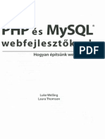 PHP És MySQL Webfejlesztőknek