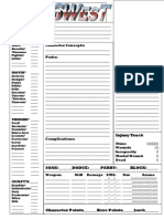 Character Sheet