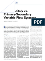 ASHRAE Journal - Primary-Only vs Primary-Secondary Variable Flow Systems-Taylor
