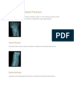 Specific Distal Radial Fractures