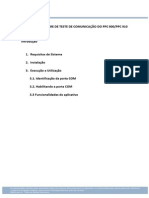 PPC900 - Manual Software Teste Comunicação