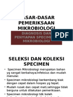 Dasar Pemeriksaan Mikrobiologi