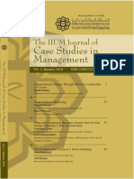 IIUM journal of case studies in management