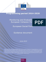 ESF Monitoring and Evaluation Guidance June 2015