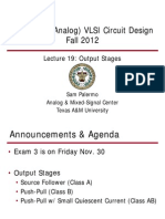 Lecture19 Ee474 Output Stages