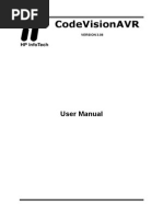 CodeVisionAVR User Manual