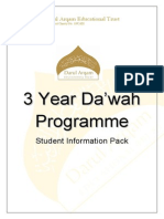 3 Year Da'Wah Programme 2011-12
