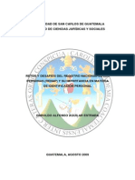 Retos y Desafios en El Registro Nacional de Las Personas y Su Importancia en Materia de Identificacion Personal