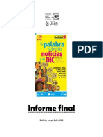 Informe Consulta Ciudadana 2012 Final 8 May Consumo de Television