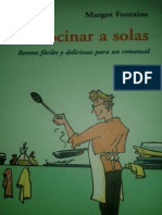 Cocinar a solas - Margot Fontaine