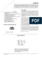 Allegro ACS712ELCTR 20A T Datasheet