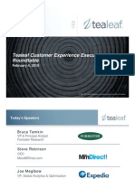 Tealeaf/Forrester Roundtable 2010