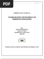Download Dissertation on Globalization and Its Effect on Marketing Stratregies by vikas k SN27250795 doc pdf