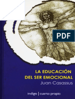 La Educacion Del Ser Emocional Juan Casassus