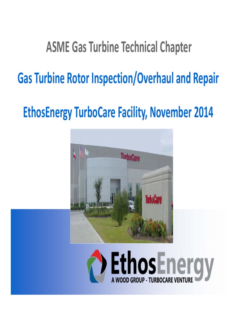 ASME Presentation Nov 2014 PDF | PDF | Turbine | Gas Turbine