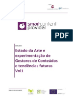 QREN SmartCP Estado Da Arte e Experimentação de CMS e Tendências Futuras Vol1 1.1