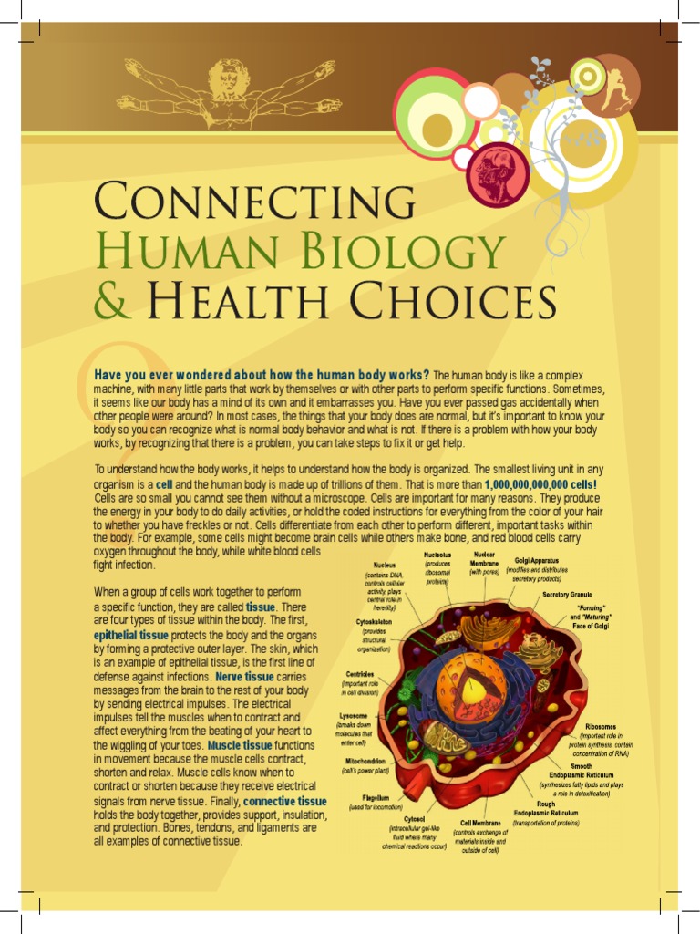 Connecting Human Biology And Health Choices Cancer Infection - 