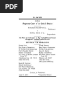 Glossip v. Gross Petition For Rehearing