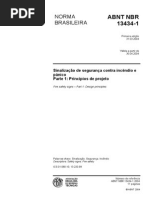 ABNT NBR 13434-1 - Sinalização de Segurança Contra Incêndio e Pânico - Parte 1 - Princípios de Projeto (2004)