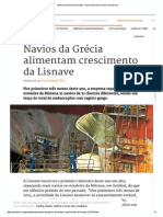 Navios Da Grécia Aliment... Da Lisnave _ Económico