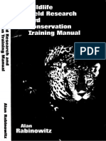 WildlifeFieldResearchandConservationTrainingManualENG ARabinowitz2 PDF