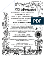 Introduction To Permaculture November 2010