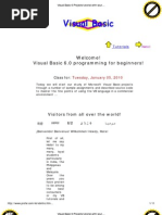 Visual Basic 6 Projects Tutorial With Source Code